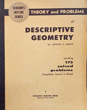 Seller image for THEORY AND PROBLEMS OF DESCRIPTIVE GEOMETRY. for sale by Livraria Castro e Silva