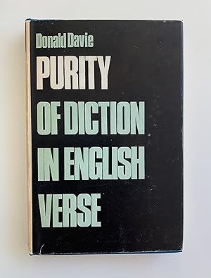 Purity Of Diction In English Verse.