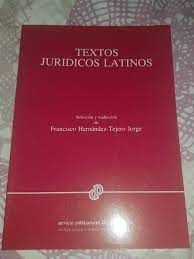 Imagen del vendedor de TEXTOS JURDICOS LATINOS a la venta por Antrtica