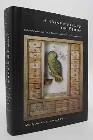 Seller image for A CONVERGENCE OF BIRDS Original Fiction and Poetry Inspired by Joseph Cornell (DJ protected by a brand new, clear, acid-free mylar cover) for sale by Sage Rare & Collectible Books, IOBA