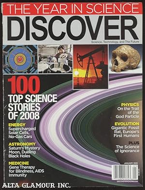 Image du vendeur pour DISCOVER; Science, Technology, And The Future Vol. 30, No. 1 / January 2009 mis en vente par Alta-Glamour Inc.