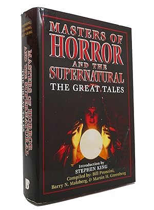 Seller image for MASTERS OF HORROR AND THE SUPERNATURAL The Great Tales for sale by Rare Book Cellar