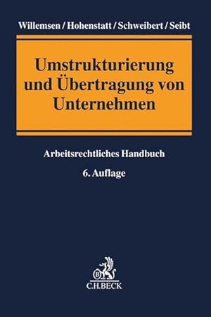 Seller image for Umstrukturierung und bertragung von Unternehmen for sale by Rheinberg-Buch Andreas Meier eK
