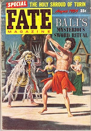 Seller image for Fate Magazine, August 1954 for sale by John Thompson