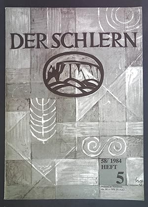 Bild des Verkufers fr Die sterreichische Grafschaft Tirol und der bayerische Einheitsstaat - Historische Betrachtungen zur Erhebung von 1809. - in: Der Schlern. Monatszeitschrift fr Sdtiroler Landeskunde 58. Jhg. Mai 1984 Heft 5. zum Verkauf von books4less (Versandantiquariat Petra Gros GmbH & Co. KG)