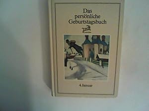 Bild des Verkufers fr Das persnliche Geburtstagsbuch - 4. Januar. zum Verkauf von ANTIQUARIAT FRDEBUCH Inh.Michael Simon