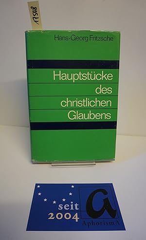 Imagen del vendedor de Hauptstcke des christlichen Glaubens. Grundri der christlichen Glaubenslehre. a la venta por AphorismA gGmbH