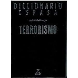 Imagen del vendedor de DICCIONARIO ESPASA. TERRORISMO a la venta por URBANO LIBROS