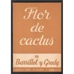 Imagen del vendedor de FLOR DE CACTUS N535(EXTRA) a la venta por URBANO LIBROS