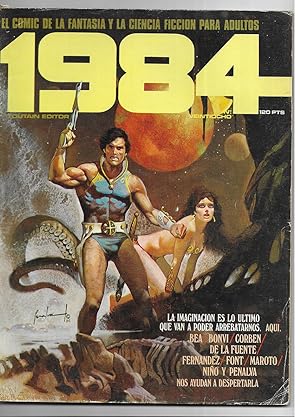1984 Comic de la Fantasia y Ciencia Ficción para adultos.Nº 28 1º edición