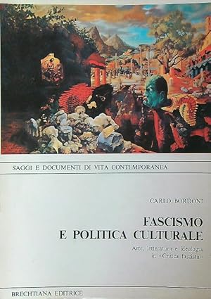 Bild des Verkufers fr Fascismo e politica culturale zum Verkauf von Librodifaccia