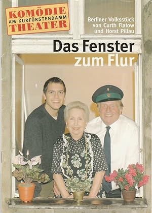 Seller image for Programmheft Curth Flatow / Horst Pillau FENSTER ZUM FLUR Spielzeit 2001 / 2002 for sale by Programmhefte24 Schauspiel und Musiktheater der letzten 150 Jahre
