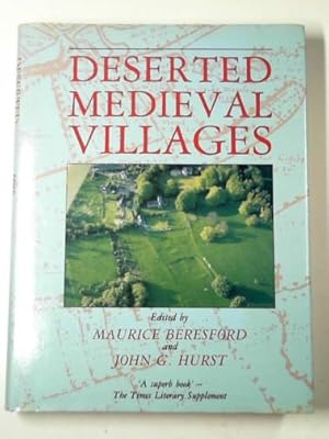 Seller image for Deserted Medieval villages: studies for sale by Cotswold Internet Books