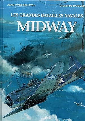 Seller image for Les grandes batailles navales-MIDWAY- en B.D. for sale by JP Livres