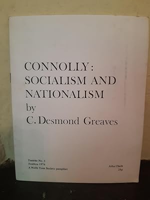 Image du vendeur pour Connolly; Socialism and Nationalism mis en vente par Temple Bar Bookshop