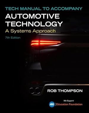 Seller image for Tech Manual for Erjavec/Thompson's Automotive Technology: A Systems Approach (Paperback) for sale by Grand Eagle Retail