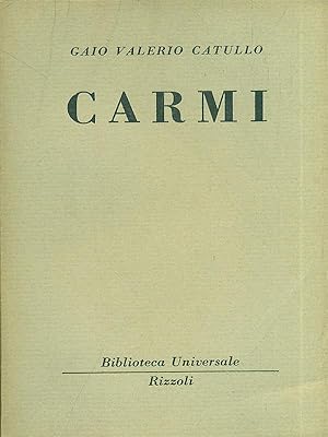 Immagine del venditore per Carmi venduto da Librodifaccia