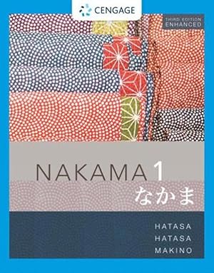 Seller image for Student Activity Manual for Nakama 1 Enhanced, Student text (Paperback) for sale by Grand Eagle Retail
