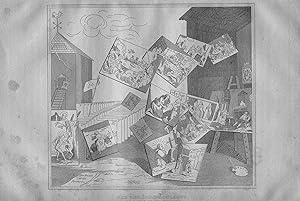 Bild des Verkäufers für Die Gemälde-Schlacht = The battle of the pictures / Nach den Originalen in Stahl gestochen von 1857 zum Verkauf von Antiquariat Kastanienhof
