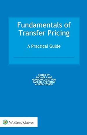 Immagine del venditore per Fundamentals of Transfer Pricing: A Practical Guide [Hardcover ] venduto da booksXpress