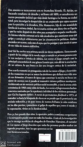 Seller image for Las Manos Al Fuego for sale by Green Libros
