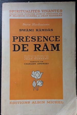 Présence De Râm. Traduction Française Sous La Direction De Jean Herbert, Préface De Charles Andrieu