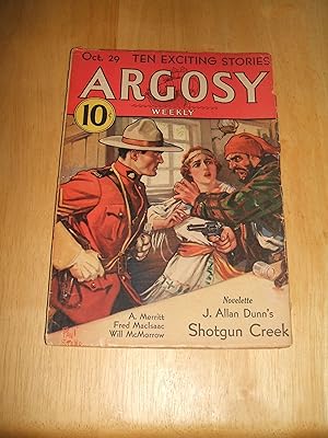 Imagen del vendedor de Argosy October 29, 1932 a la venta por biblioboy