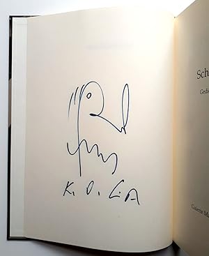 Imagen del vendedor de K. O. Gtz - Schattenschreie - Gedichte von 1945 bis 1991 - Nr. 39, signiert, nummeriert und mit einer orig. Skizze von Gtz a la venta por Verlag IL Kunst, Literatur & Antiquariat