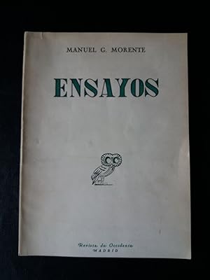 Bild des Verkufers fr Ensayos. zum Verkauf von Librera El Crabo