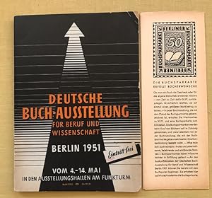 Deutsche Buch-Ausstellung für Beruf und Wissenschaft. Berlin 1951. Vom 4.-14. Mai in den Ausstell...