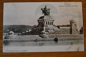 Coblenz. Kaiser-Wilhelm-Denkmal. Kartennummer 2156