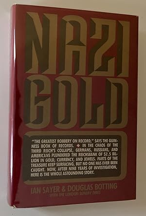 Bild des Verkufers fr Nazi Gold (First U.S. Edition, First Printing) zum Verkauf von M.S.  Books