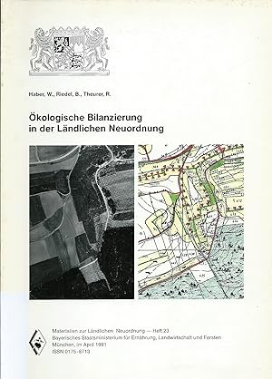 Immagine del venditore per kologische Bilanzierung in der Lndlichen Neuordnung (Forschungsvorhaben des Lehrstuhls fr Landschaftskologie, TU Mnchen-Weihenstephan) venduto da Bcherhandel-im-Netz/Versandantiquariat