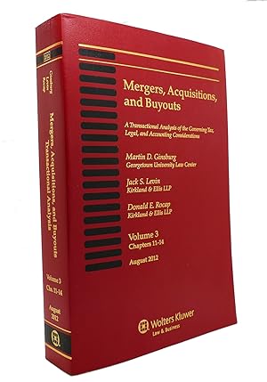 Seller image for MERGERS ACQUISITIONS AND BUYOUTS, AUGUST 2012 Vol. 3 Chapters 11-14 for sale by Rare Book Cellar