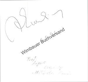 Bild des Verkufers fr Original Autogramm August Everding (1928-1999) /// Autograph signiert signed signee zum Verkauf von Antiquariat im Kaiserviertel | Wimbauer Buchversand