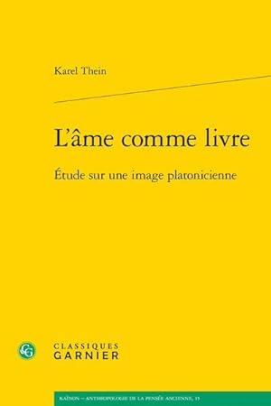 l'âme comme livre : étude sur une image platonicienne