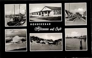 Immagine del venditore per Ansichtskarte / Postkarte Hrnum auf Sylt Nordfriesland, Strand mit Dne, Brandung, Haus venduto da akpool GmbH