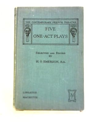 Bild des Verkufers fr Five One Act Plays zum Verkauf von World of Rare Books