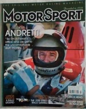 Image du vendeur pour MotorSport: Mario Andretti, Lancia Stratos, Monaco's First Grand Pix, Patrick Head Vol. LXXXIII March 2007 mis en vente par Chapter 1