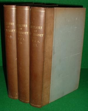 MEMOIRS OF DOCTOR BURNEY, ARRANGED FROM HIS OWN MANUSCRIPTS, FROM FAMILY PAPERS, AND FROM PERSONA...