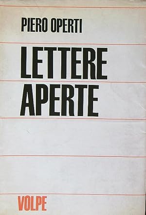 Seller image for Lettere aperte for sale by Librodifaccia