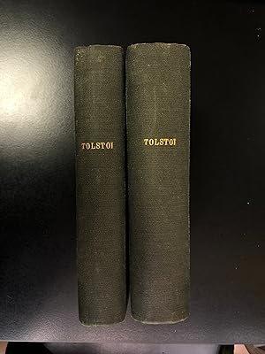Tolstoi. Resurrection. 2 voll. P. V. Stock Editeur 1911. Con autografo di Paolo Serini.