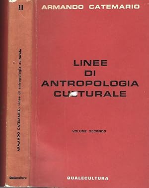 Seller image for Linee Di Antropologia Culturale Volume Secondo for sale by Biblioteca di Babele