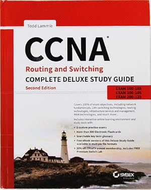 Imagen del vendedor de CCNA Routing and Switching. Complete Deluxe Study Guide. a la venta por Entelechy Books