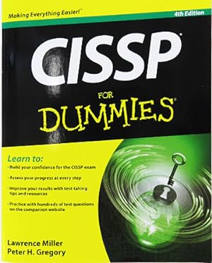 Bild des Verkufers fr CISSP For Dummies. zum Verkauf von Entelechy Books