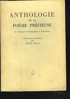 Bild des Verkufers fr Anthologie De La Poesie Precieuse De Thibault De Champagne A Giraudoux. zum Verkauf von JLG_livres anciens et modernes