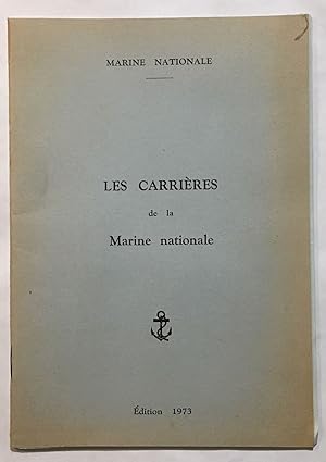 Imagen del vendedor de Les carrires de la marine nationale a la venta por librairie philippe arnaiz