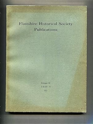 Immagine del venditore per Flintshire Historical Society. Volume 22 1965-6 venduto da Tyger Press PBFA