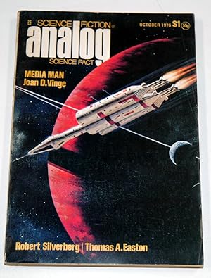 Bild des Verkufers fr Analog Science Fact & Fiction October 1976 (Oct.) zum Verkauf von Preferred Books