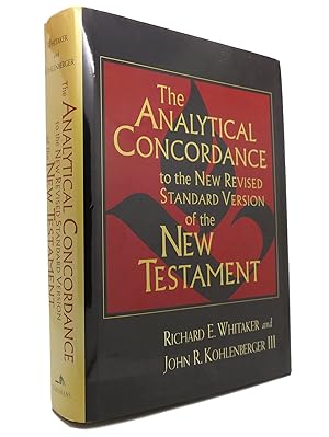 Seller image for THE ANALYTICAL CONCORDANCE To the New Revised Standard Version of the New Testament for sale by Rare Book Cellar